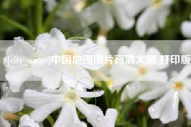 滨州中国地图图片高清大图 打印版