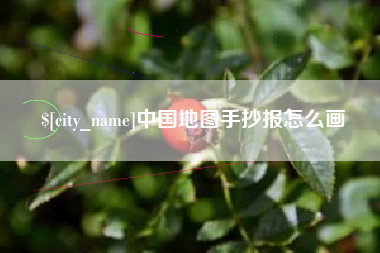 滨州中国地图手抄报怎么画