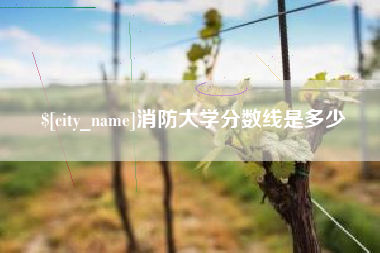 滨州消防大学分数线是多少
