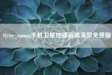 滨州手机卫星地图高清实景免费版