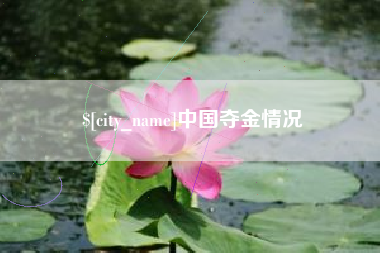滨州中国夺金情况