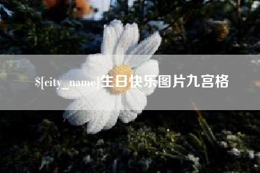 滨州生日快乐图片九宫格