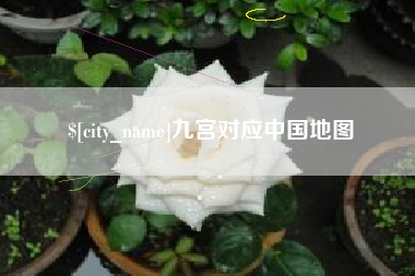 滨州九宫对应中国地图