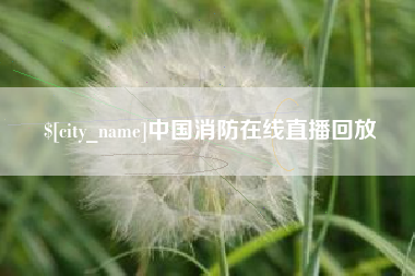滨州中国消防在线直播回放