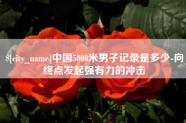 滨州中国5000米男子记录是多少-向终点发起强有力的冲击