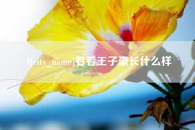 滨州看看王子豪长什么样