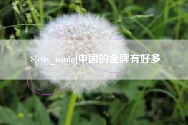 滨州中国的金牌有好多