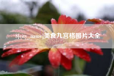 滨州美食九宫格图片大全
