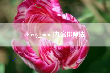 滨州九宫排除法