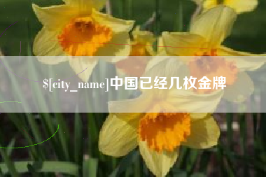 滨州中国已经几枚金牌