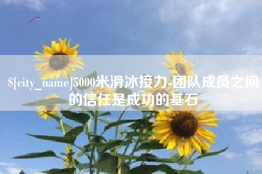 滨州5000米滑冰接力-团队成员之间的信任是成功的基石
