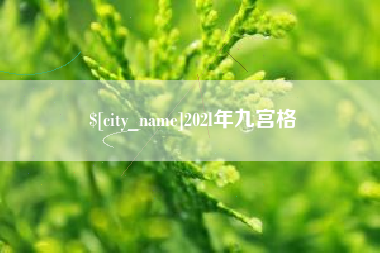滨州202l年九宫格