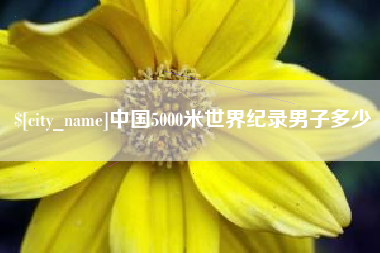 滨州中国5000米世界纪录男子多少