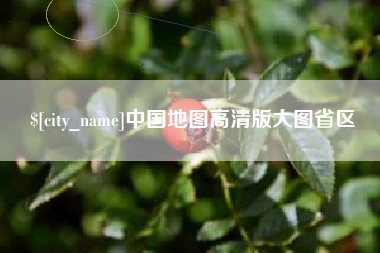 滨州中国地图高清版大图省区