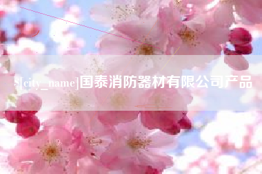 滨州国泰消防器材有限公司产品
