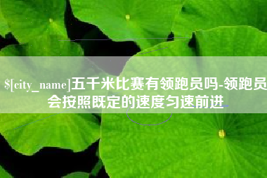 滨州五千米比赛有领跑员吗-领跑员会按照既定的速度匀速前进