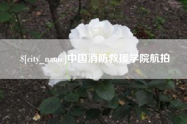 滨州中国消防救援学院航拍