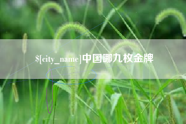 滨州中国哪九枚金牌