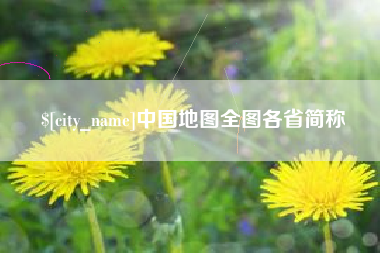 滨州中国地图全图各省简称