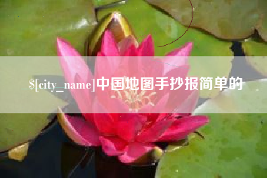 滨州中国地图手抄报简单的