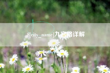 滨州九宫格详解