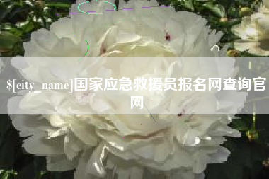 滨州国家应急救援员报名网查询官网