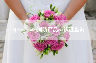 滨州消防产品ccc认证查询
