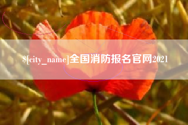 滨州全国消防报名官网2021